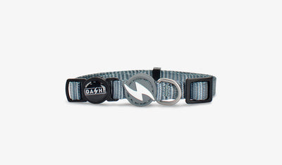 Dashi Solid Grey Cat Collar — official Dashi product photo