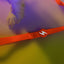 Dashi Neon Orange Leash — product view 2
