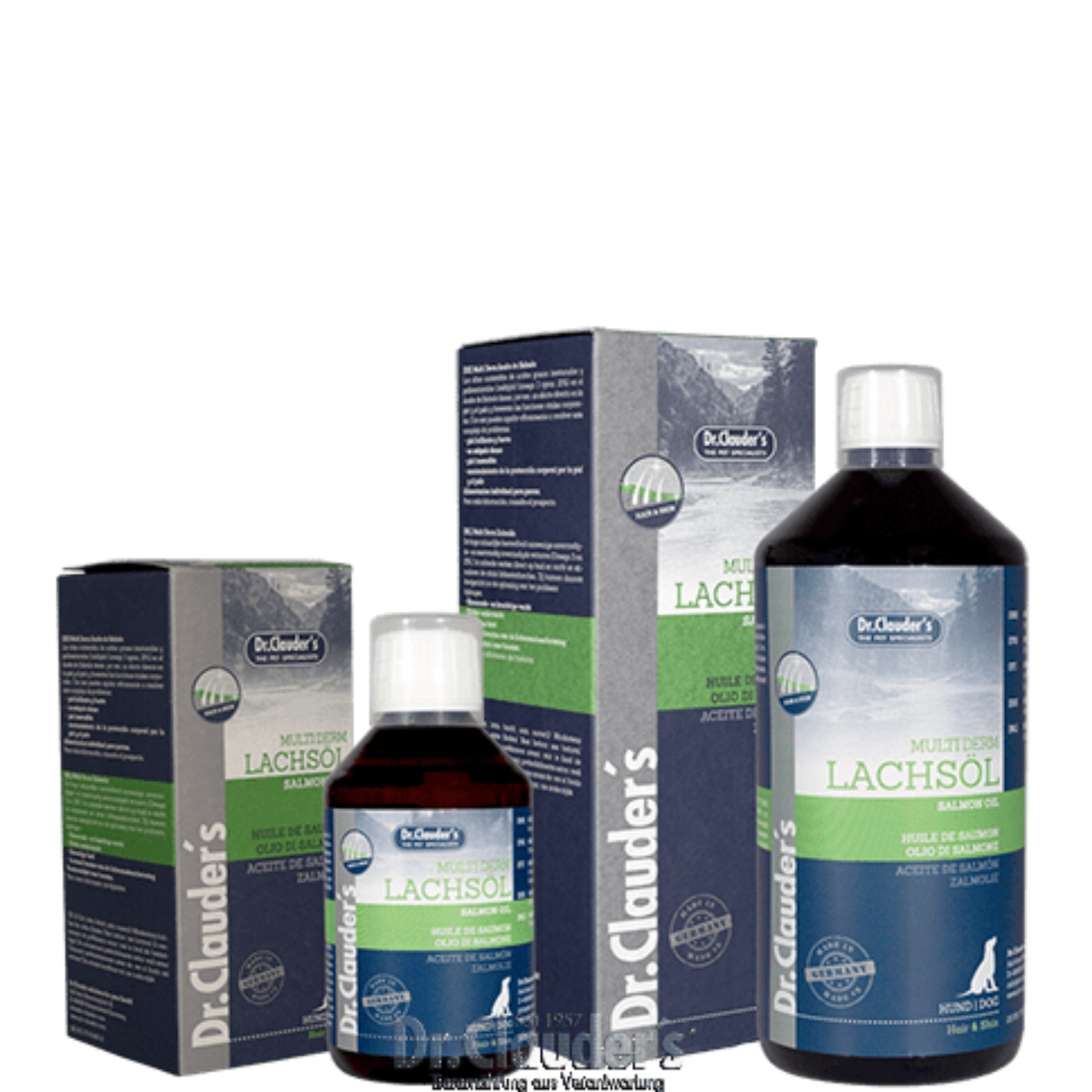 Dr. Clauder's Hair & Skin – Multi Derm Salmon Oil – 5ml