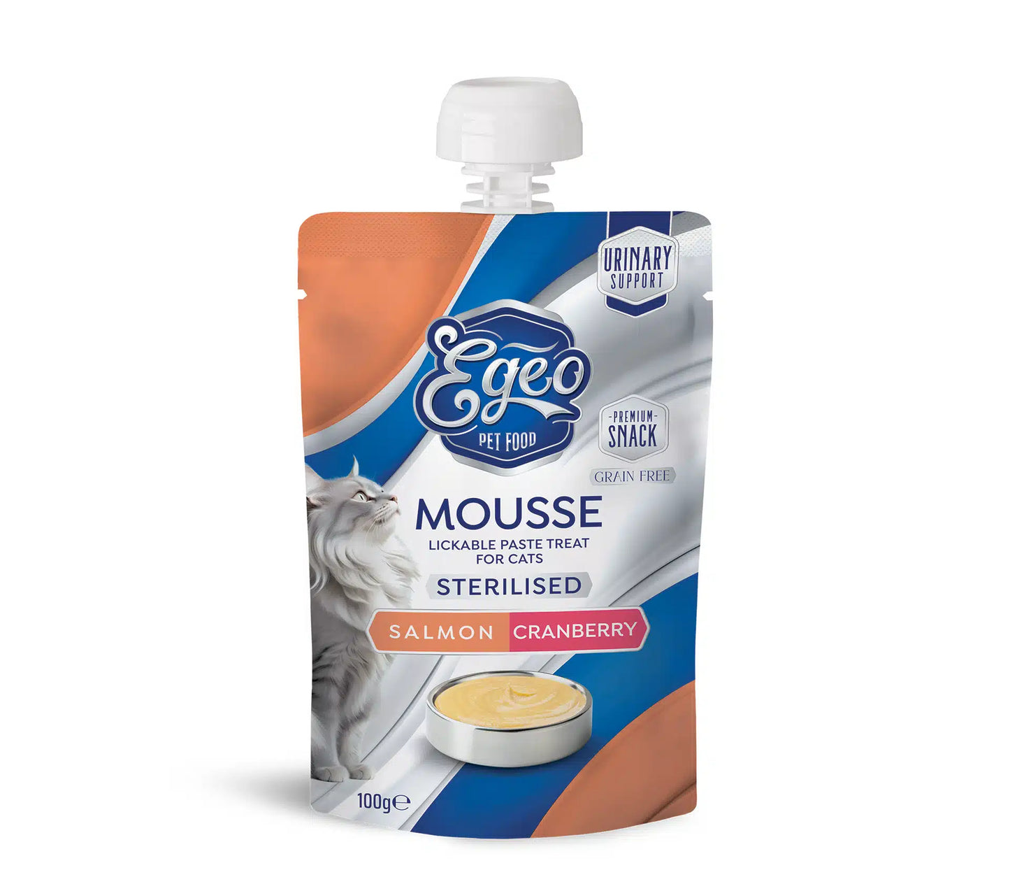 Egeo Salmon & Cranberry Mousse 100g