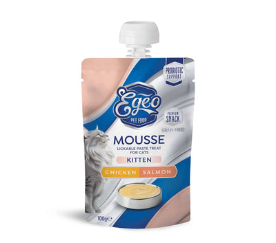 EGEO Kitten Chicken & Salmon Mousse 100g