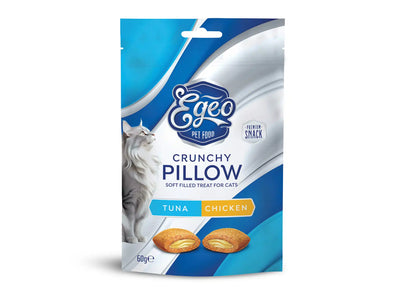 Egeo Tuna & Roasted Chicken Crunchy Pillow 60g