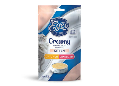Egeo Creamy Kitten Chicken & Cranberry 15g