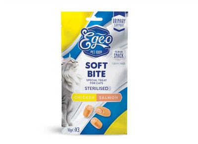 Egeo Chicken & Salmon Soft Bites 10g