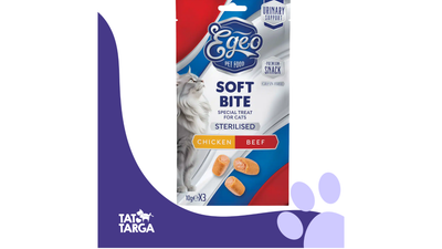 EGEO Grain-Free Sterilised Soft Bite With Chicken & Beef Treat 10g