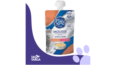 EGEO Mousse Sterilised Salmon & Cranberry 100g