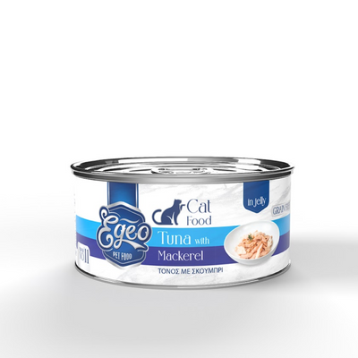 No.11 Egeo Cat Adult Tuna with Mackerel in Jelly