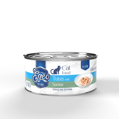 No.16 Egeo Cat Adult Tuna with Surimi in Jelly