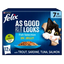 Felix As Good As It Looks 7+ Fish Selection in Jelly Wet Cat Food x12