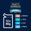 Felix Tasty Shreds Fish 80g x12