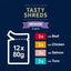 Felix Tasty Shreds Mixed Selection 80g x12
