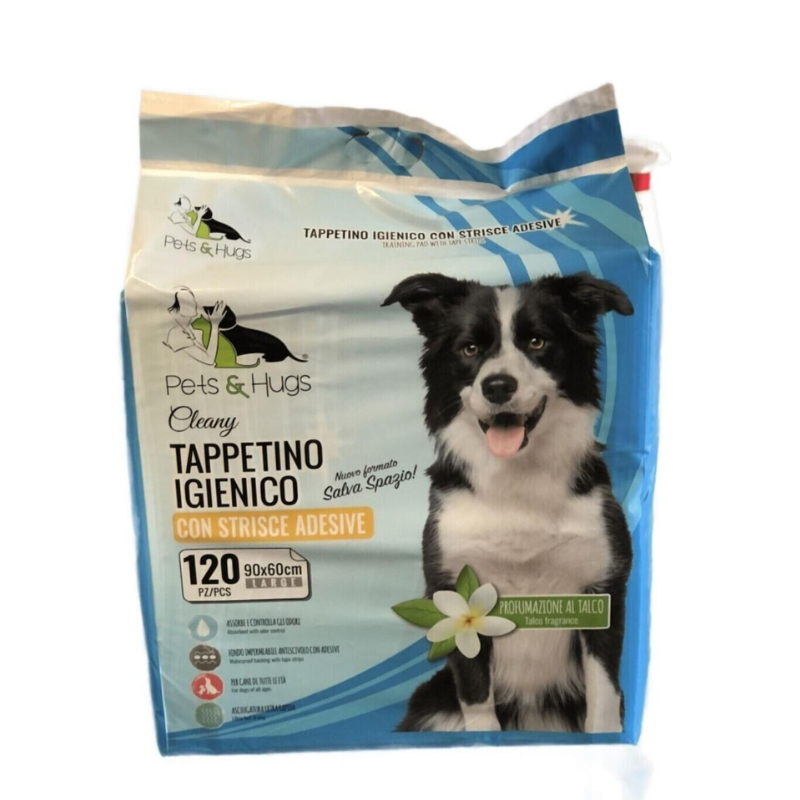 Flairpet Hygienic Pad with Talcum Fragrance x120