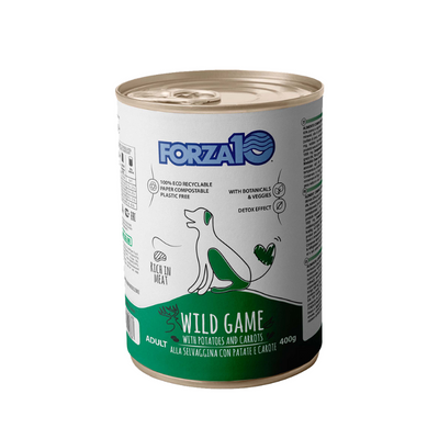 Forza 10 Dog Adult Maintenance Wild Game Game With Potatoes