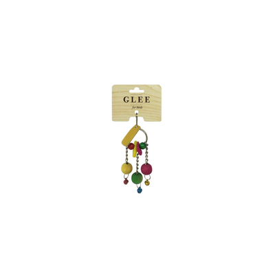 Glee Hanging Toy With Wooden Beads And Bell