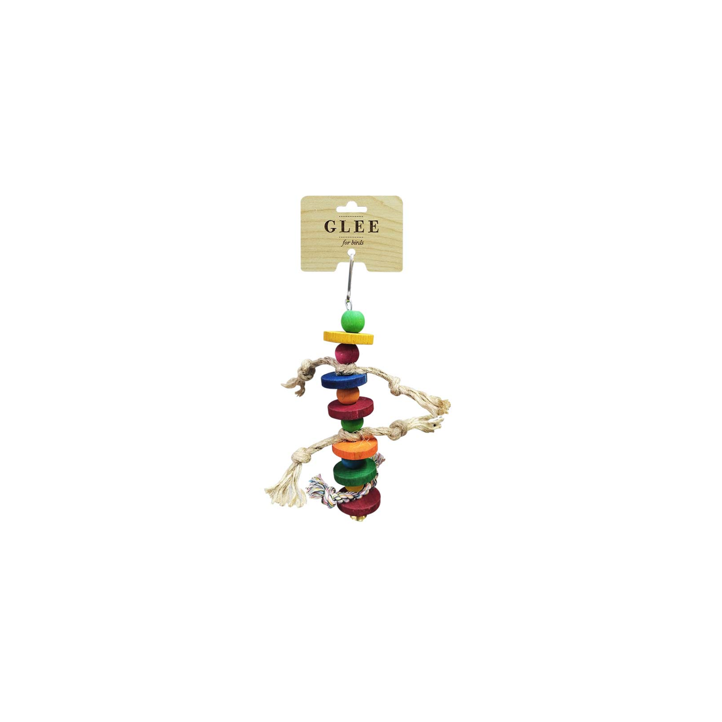 Glee Hanging Wooden Toy With Beads & Wooden Wheels