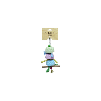 Glee Hanging Wooden Toy With Calcium Stones