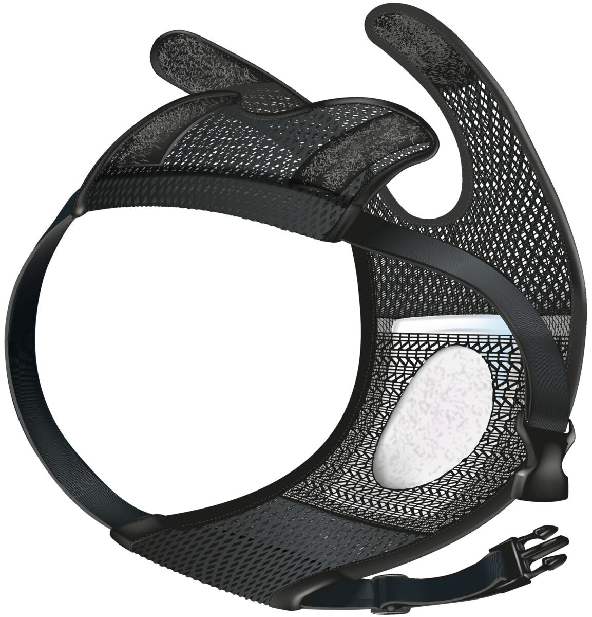 Trixie Comfort protective pants, textile mesh, L: 50ƒ??59 cm, black