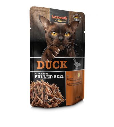 Leonardo Duck + extra pulled Beef