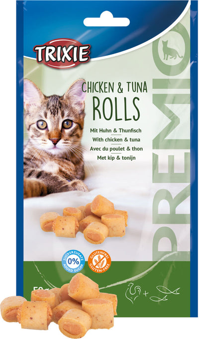 Trixie PREMIO Chicken & Tuna Roll, 50 g
