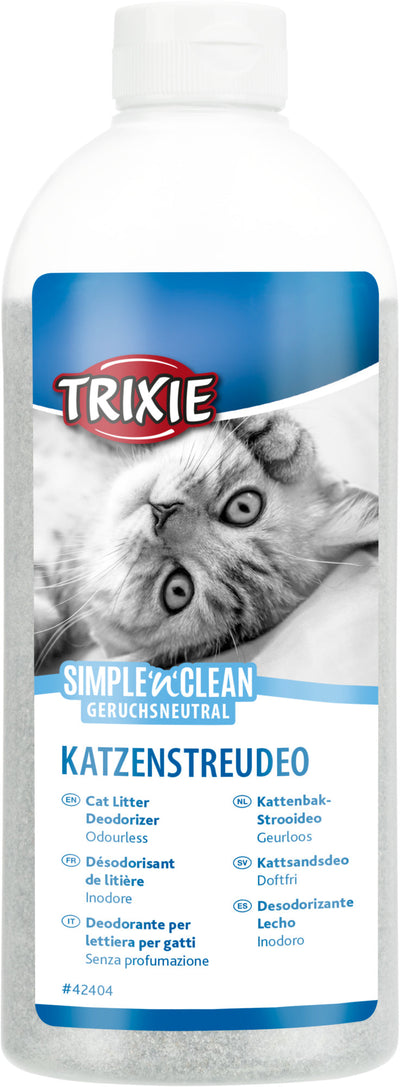 Trixie Simple'n'Clean cat litter deo, activated carbon, 750 g