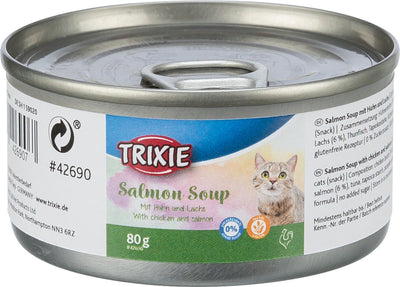 Trixie Salmon Soup with chicken and salmon, 80 g