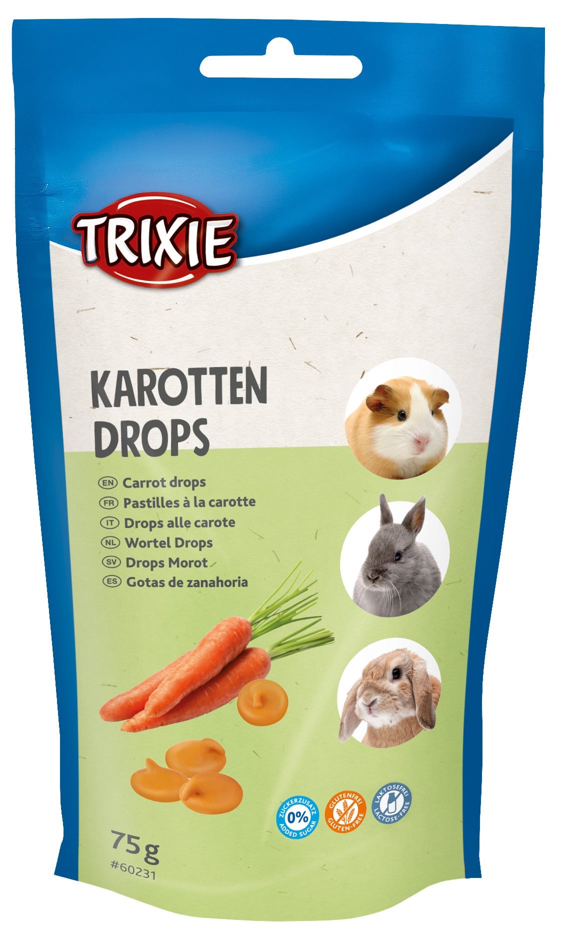 Trixie Vitamin drops, carrot, 75 g