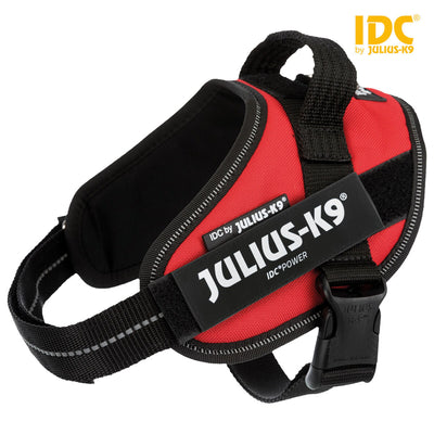 Trixie Julius-K9 IDC Powerharness, Mini/M: 49?67 cm/22 mm, red
