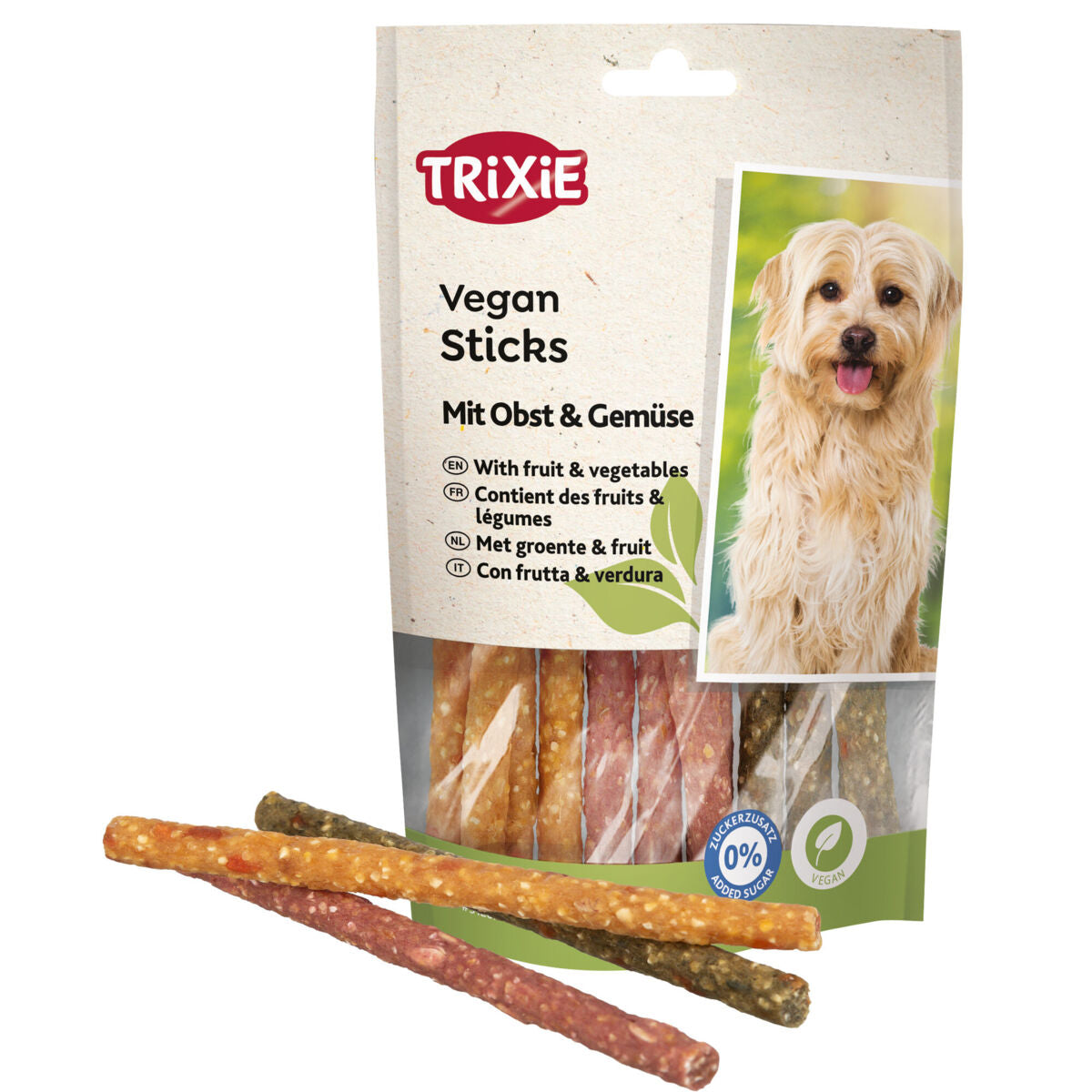 Trixie Vegan Sticks with fruits & vegetables, 100 g