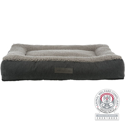 Trixie Bendson vital bed, square, 120 Ç?? 80 cm, dark grey/light grey