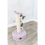 Trixie Junior scratching post, fleece, x· 26 x 47 cm, light lilac