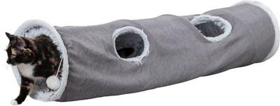 Trixie Harvey playing tunnel, plush, Ã‡Ã· 27 Ã‡? 116 cm, grey