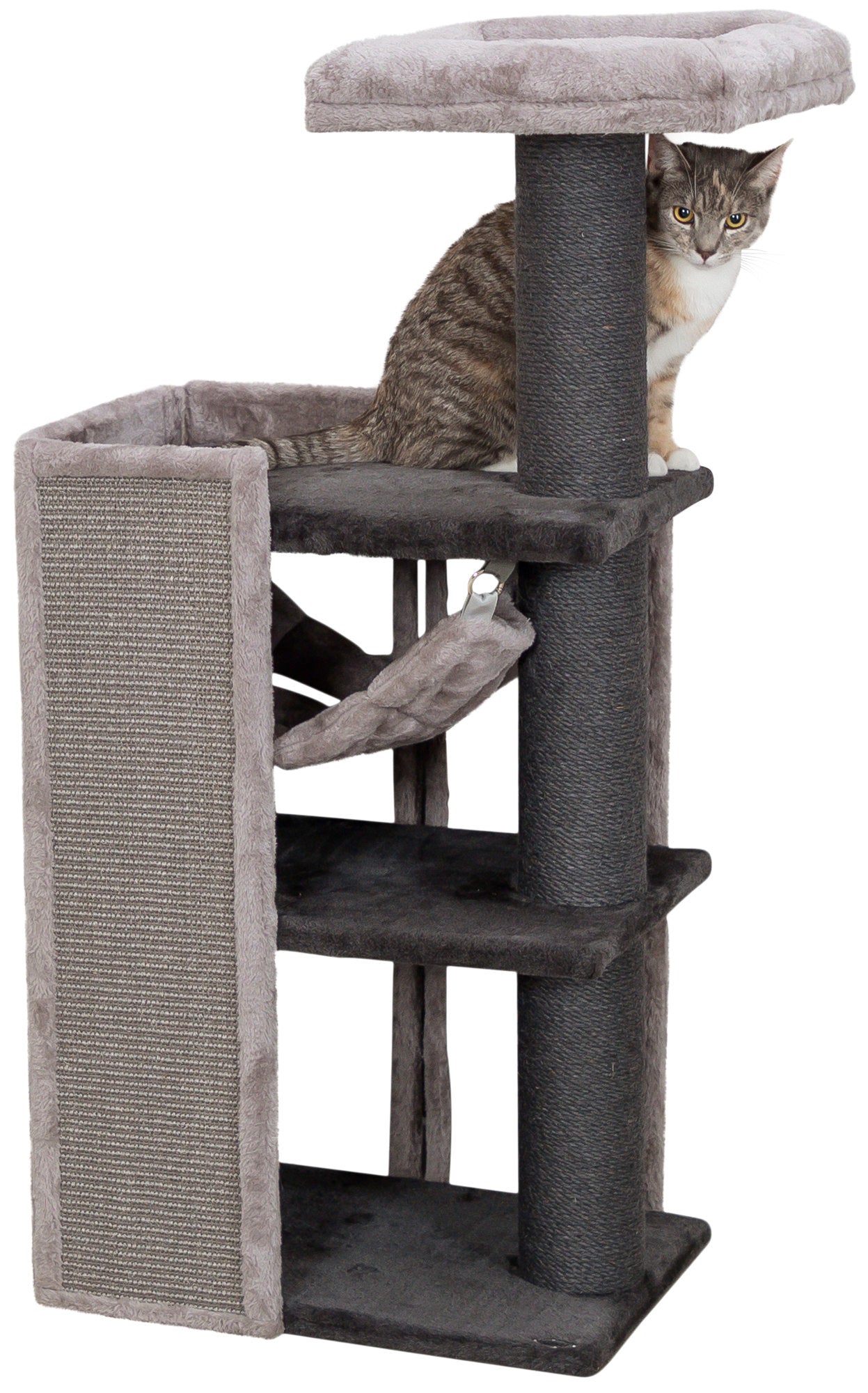 Trixie Arianna Cat Tree, 52 Ç? 112 Ç? 40 cm, grey