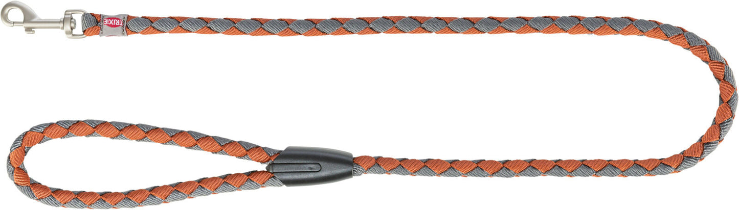 Trixie Cavo lead, Lâ€“XL: 1.00 m/diam 18 mm, rust/graphite