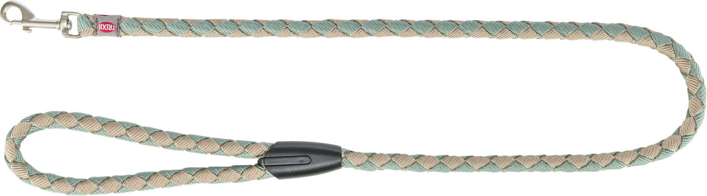 Trixie Cavo lead, Sâ€“M: 1.00 m/diam 12 mm, sage/sand