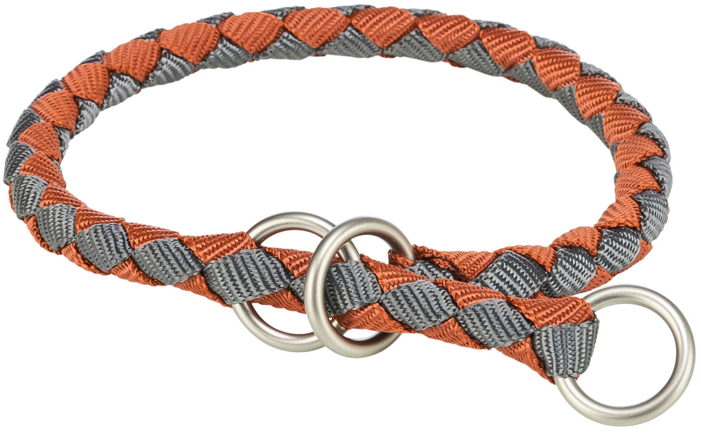 Trixie Cavo semi-choke, S: 30–36 cm/diam 12 mm, rust/graphite