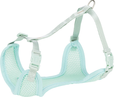 Trixie Junior puppy soft harness with leash, L: 3650 cm/10 mm, 2.00 m, mint