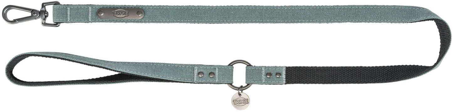 Trixie CityStyle Lead, cotton, S–M: 1.20 m/13 mm, sage