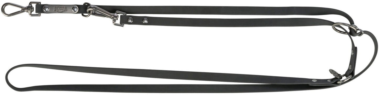 Trixie CityStyle adjustable lead, PVC, Lƒ??XL: 2.00 m/20 mm, black
