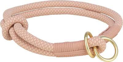 Trixie Soft Rope semi-choke, XL: 55 cmx 10 mm, pink/light pink