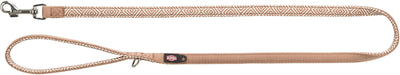 Trixie Premium leash neoprene padded, XS-S: 1.20 m/15 mm, boho diamond/caramel