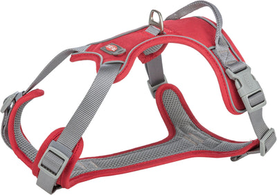 Trixie Premium active harness, L: 69–87 cm/25 mm, red
