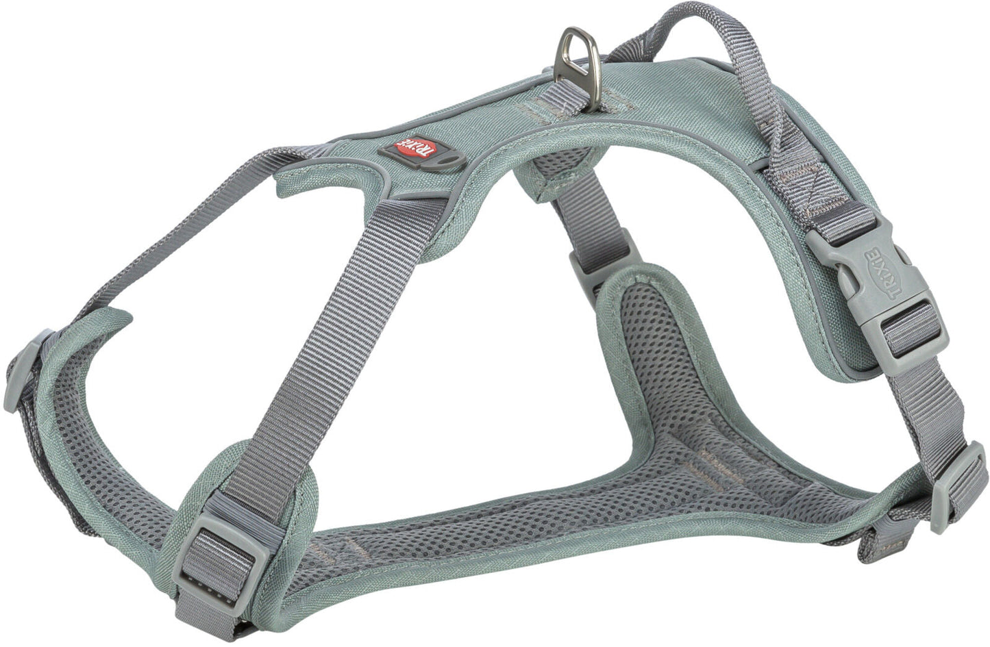 Trixie Premium active harness, L: 69–87 cm/25 mm, sage