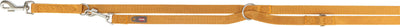 Trixie Premium adjustable lead, XS–S: 2.00 m/15 mm, curry