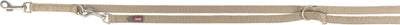 Trixie Premium adjustable lead, double-layered, XS: 2.00 m/10 mm, sand