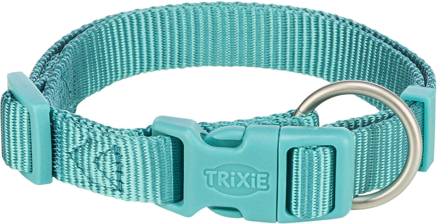 Trixie Premium collar, XSâ€“S: 22â€“35 cm/10 mm, aqua
