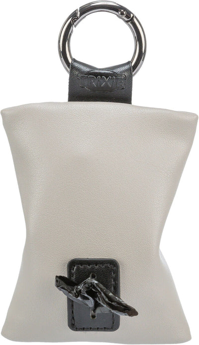 Trixie CityStyle poop bag dispenser, 1 roll of 15 bags, light grey