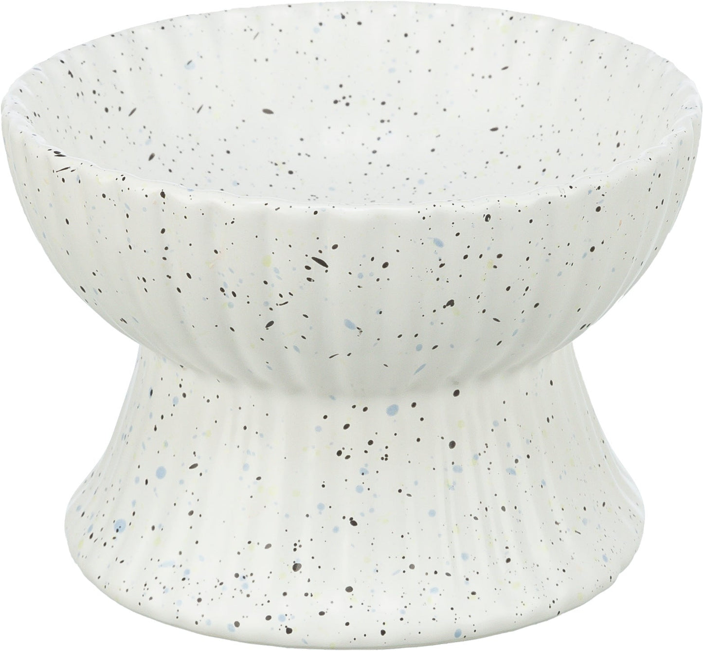 Trixie Bowl, elevated, ceramic, 0.2 l/diam 13 cm, white