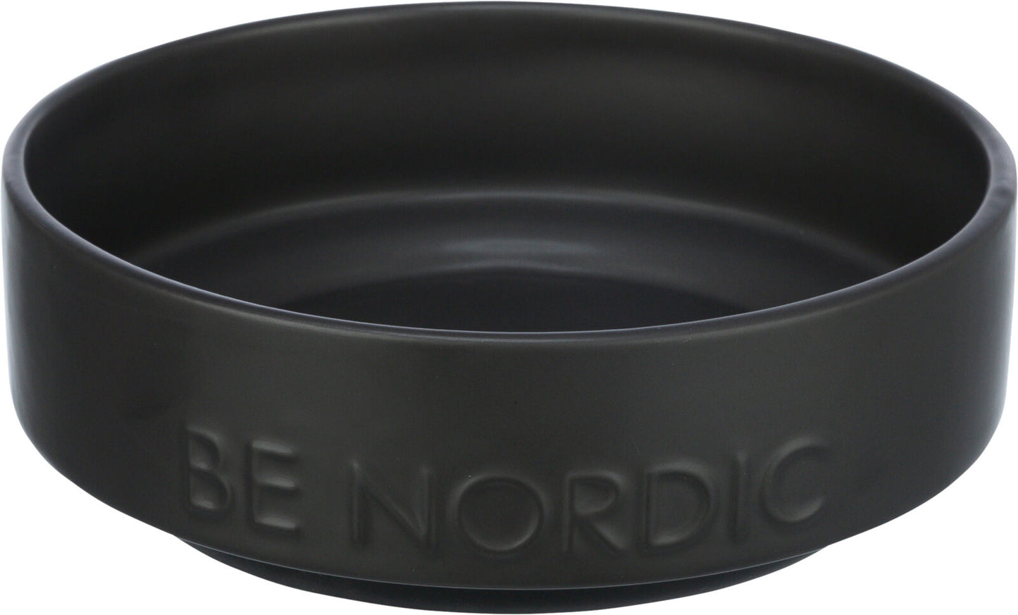 Trixie BE NORDIC bowl, ceramic/rubber, 0.5 l/Ç÷ 16 cm, black