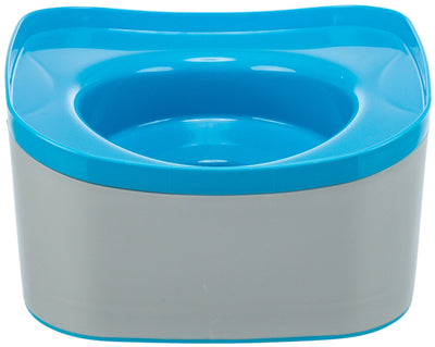 Trixie Strong travel Bowl, 21 x 11 x 21 cm, dark grey/petrol
