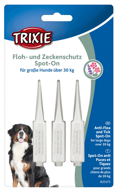 Trixie Spot-On flea and tick protection for large dogs, 3 Ç? 5 ml